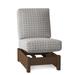 Winston Porter Cherin Patio Chair w/ Cushions Plastic in White | 38.5 H x 23.5 W x 34.5 D in | Wayfair AAACD60DA2EA4FE7A205845C90698152