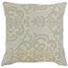 The Pillow Collection Sarane Damask Bedding Sham Cotton Blend in Gray | 26 H x 20 W x 5 D in | Wayfair STD-BAR-M9715-IVORY-C54P46