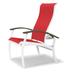 Red Barrel Studio® Hinch Patio Dining Chair Sling in White | 39 H x 28.5 W x 30 D in | Wayfair 07796DCCCDAF4B6F9105C7B142A57F05