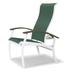 Red Barrel Studio® Hinch Patio Dining Chair Sling in White | 39 H x 28.5 W x 30 D in | Wayfair C9D4BA249258487CABAE424BACDBCDEA