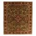 Green/Red 72 x 0.28 in Area Rug - Tufenkian Julfa Hand Knotted Wool Area Rug Wool | 72 W x 0.28 D in | Wayfair TAB6100....0609