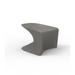 Vondom Wing Plastic Decorative Stool Plastic in Gray/Brown | 14.25 H x 18.5 W x 17.5 D in | Wayfair 53036-TAUPE