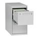 Tennsco Corp. 2 Drawer Vertical Letter File Cabinet Metal/Steel in Gray | 27 H x 15 W x 28 D in | Wayfair V282-MFLGY