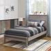 Twin Solid Wood Platform Bed by Sorelle Wood in Gray | 45 H x 42 W x 72 D in | Wayfair 21000-PG