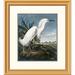 Global Gallery Snowy Heron by John James Audubon Framed Painting Print Paper | 26 H x 23.29 W x 1.5 D in | Wayfair DPF-265884-16-102