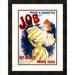 Global Gallery 'Job/Papier à Cigarettes' by Jules Cheret Framed Vintage Advertisement Paper in Blue/Red/Yellow | 22 H x 17.2 W x 1.5 D in | Wayfair