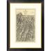 Global Gallery Civil War Military Operations of the Atlanta Campaign, 1875 Framed Graphic Art Metal in Gray | 32 H x 23 W x 1.5 D in | Wayfair
