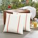 Alcott Hill® Hollander Outdoor Square Pillow Cover & Insert Polyester/Polyfill/Sunbrella® | 18 H x 18 W x 6 D in | Wayfair