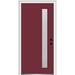 Verona Home Design 1-Lite Spotlight Fiberglass Painted Prehung Front Entry Door Fiberglass | 80 H x 1.75 D in | Wayfair ZZ350000R