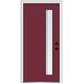 Verona Home Design 1-Lite Painted Steel Spotlight Prehung Front Entry Door Metal | 80" H x 30" W x 1.75" D/6.56" | Wayfair ZZ354032R