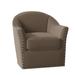 Barrel Chair - Fairfield Chair Bosley 34" Wide Swivel Barrel Chair Fabric in Gray | 34 H x 34 W x 34 D in | Wayfair 6111-31_3160 63_1009Pewter