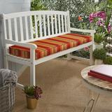 Darby Home Co Stripe Outdoor Sunbrella Bench Cushion in Black | 2 H x 45 W x 19 D in | Wayfair 5AA168E1D45849BA84C7CEEF2897A06F