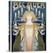 Global Gallery 'Bec Auer' by Privat Livemont Vintage Advertisement on Wrapped Canvas in Gray/Green/Yellow | 22 H x 15.73 W x 1.5 D in | Wayfair