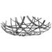 Cyan Design Belgian Metal Industrial Decorative Bowl in Graphite Iron/Metal/Wire in Gray | 2 H x 16.25 W x 16.25 D in | Wayfair 10522