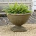 Lark Manor™ Ambermarie Cast Stone Urn Planter Concrete in Gray | 17.5 H x 24 W x 24 D in | Wayfair 237F40650F4D4FDF9D0A1A088A6FCD57