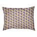 Tucker Murphy Pet™ Chen Skyscrapers Pattern Indoor Dog Pillow Polyester/Fleece in Yellow/Indigo | 6.5 H in | Wayfair