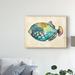 East Urban Home Aquarium Fish IV by Chariklia Zarris - Print on Canvas in Blue | 14 H x 19 W x 2 D in | Wayfair 07AB3B8E924746C6B244EE7BAECA6428