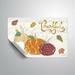 The Holiday Aisle® Autumn Bounty V Removable Wall Decal Vinyl in Orange | 12 H x 18 W in | Wayfair 0EE257FB778D40389F355BB63B51549D