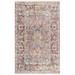 White 36 x 0.2 in Indoor Area Rug - Bungalow Rose Soren Oriental Light Purple/Purple Area Rug Viscose, Leather | 36 W x 0.2 D in | Wayfair