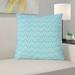 Latitude Run® Avicia Art Deco Throw Pillow Polyester in Green/Blue | 16 H x 16 W x 3 D in | Wayfair B09DEC4AAEA54E4DB7BB03B455B9CE90