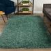 Blue 42 x 2 in Indoor Area Rug - Winston Porter Stjohn Shag Light Teal Area Rug Polyester | 42 W x 2 D in | Wayfair