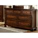 Fleur De Lis Living Ilfracombe 7 Drawer Double Dresser Metal in Brown | 38.25 H x 40 W x 64.75 D in | Wayfair DF60C77F31A34CB5B87E8EC6A06EACE9