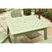 Latitude Run® Boganville Wood Dining Table Wood in White | 29.5 H x 48 W x 43 D in | Outdoor Dining | Wayfair 474A4C7DD43E477DB624C83EC56592DD