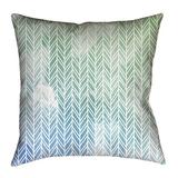 Latitude Run® Avicia Pillow Cover in Green/Blue | 20 H x 20 W in | Wayfair 7834C4AE072D40D991A4C48BA64F1412