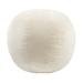 Etta Avenue™ Daenerys Round Velvet Pillow Cover & Insert Velvet in White | 9 H x 9 W x 9 D in | Wayfair C093CBA2537546CD843CDC319F2B5E97