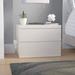 Orren Ellis Abdulkadyr 2 - Drawer Nightstand Wood in White | 18 H x 24 W x 16 D in | Wayfair 9384C0B2C7084D87AFCD188C1B69618C