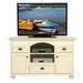 August Grove® South Perth Solid Wood TV Stand for TVs up to 65" Wood in White | 35 H in | Wayfair 9B989CE5D4144CAF80A69E10FC105D71