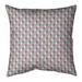 Latitude Run® Avicia Retro Diamonds Square Pillow Cover & Insert Polyester in Pink/Green/Yellow | 16 H x 1 D in | Wayfair