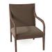 Armchair - Fairfield Chair Gilbert 25" Wide Armchair Wood in Green/Gray/Brown | 36 H x 25 W x 26.5 D in | Wayfair 6006-01_8789 30_Tobacco