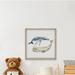 Harriet Bee Mayview 'Whale Duo' Framed Art Paper, Solid Wood in Blue | 12 H x 12 W x 1.5 D in | Wayfair E995B211027542D6AA5170C6CCF1350E