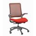 Symple Stuff Armrong Mesh Conference Chair Upholstered/Mesh in Red/Gray | 38 H x 25 W x 23 D in | Wayfair BC729E6A2698495C9AB5368C9F1DFE4C