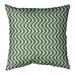 Latitude Run® Avicia Wavy Square Pillow Cover & Insert Polyester in Green | 26 H x 9.5 W x 26 D in | Wayfair 91D68BE65DC54C92B2CB23A22B468C8B