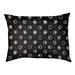 Tucker Murphy Pet™ Chenault Moon Phases Indoor Dog Pillow Polyester/Fleece in Orange/Gray | 6 H x 28 W in | Wayfair