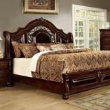 Astoria Grand Low Profile Standard Bed Wood and Upholstered/ in Brown/Red | 66.5 H x 67.25 W x 92.5 D in | Wayfair AE24A9FD52FC456AB2462E18437900BE