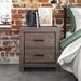 Latitude Run® Alferetta 2 - Drawer Nightstand Wood in Brown | 23.5 H x 21.75 W x 16.25 D in | Wayfair 443919A943C64B3A8876089A2F8ED828