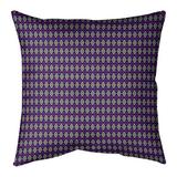 Latitude Run® Avicia Diamonds Square Pillow Cover & Insert Polyester in Indigo | 18 H x 18 W x 1.5 D in | Wayfair 5A795093D21F43FBA1AA8F641C13209E