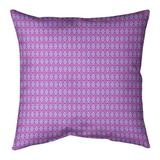 Latitude Run® Avicia Diamonds Square Pillow Cover & Insert Polyester/Polyfill in Pink | 26 H x 26 W x 9.5 D in | Wayfair