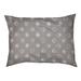 Tucker Murphy Pet™ Chenault Moon Phases Indoor Dog Pillow Polyester/Fleece in White/Blue | 7 H x 50 W x 36 D in | Wayfair
