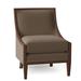 Accent Chair - Fairfield Chair Foley 27" Wide Parsons Chair Polyester in Gray/Brown | 37 H x 27 W x 31.5 D in | Wayfair 6023-01_9953 62_Walnut
