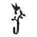 Rosalind Wheeler Rosemary Wall Hook Metal in Black/Gray | 3 H x 1.75 W x 1.75 D in | Wayfair D6965CB6ECB74E88872BB73EBF7EA767