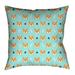 Latitude Run® Avicia Throw Pillow Polyester/Polyfill/Linen in Green/Blue | 26 H x 26 W x 9.5 D in | Wayfair 9172786275FB4C0EB8E3857FBEFC4B1D