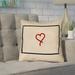 Ivy Bronx Sherilyn Wyoming Love Outline Outdoor Throw Pillow Polyester/Polyfill blend | 20 H x 20 W x 3 D in | Wayfair IVBX6546 45140908