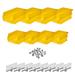 WFX Utility™ Rome Hanging Bin & Bin Clip Kit Plastic in Yellow | 3 H x 4.13 W x 7.38 D in | Wayfair C87BCB238DEC41AD8FEC1AE93A3B0A70