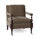 Armchair - Fairfield Chair Leslie 31.5" Wide Slipcovered Armchair Polyester/Other Performance Fabrics in Brown | 39 H x 31.5 W x 38 D in | Wayfair