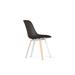 Corrigan Studio® Fruitvale Side Chair Plastic/Acrylic/Wood in Black | 34 H x 21 W x 23.5 D in | Wayfair 43693B41D09D4C0181E779686E149D1A
