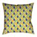 Latitude Run® Avicia Throw Pillow Polyester/Polyfill blend in Blue/Yellow | 26 H x 26 W x 9.5 D in | Wayfair F6E79189231A4EC99BC27F23C2353E17